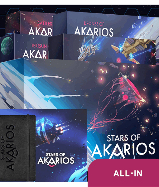 Stars of Akarios 1.5 (Gamefound - All-In Pledge) + Legendary Upgrade Pack
