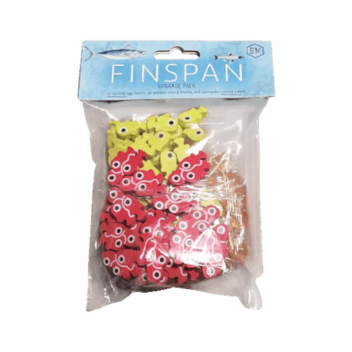 Finspan Upgrade Pack (Wooden Tokens & Squishy Eggs)