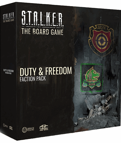 S.T.A.L.K.E.R. The Board Game: Duty & Freedom Faction Pack (Gamefound Add-On)