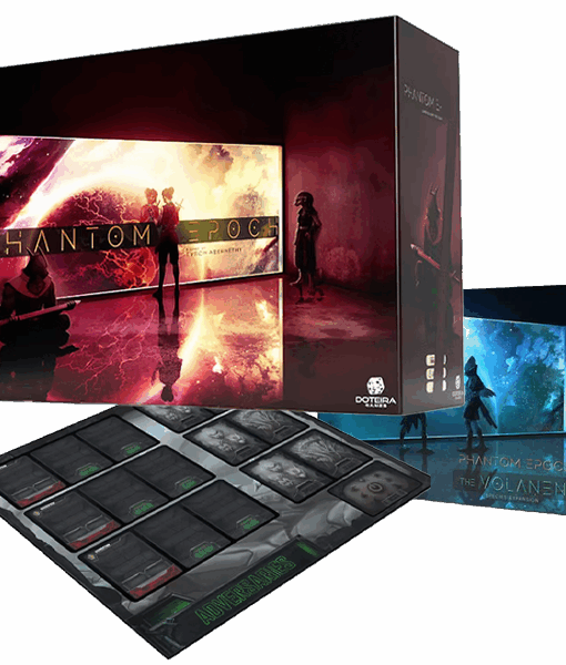 Phantom Epoch (Kickstarter - Deluxe Edition + Playmat + Add-On + Extra Bases & Dice)
