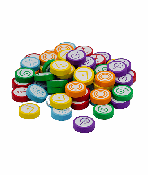 Vantage: Wooden Skill Tokens