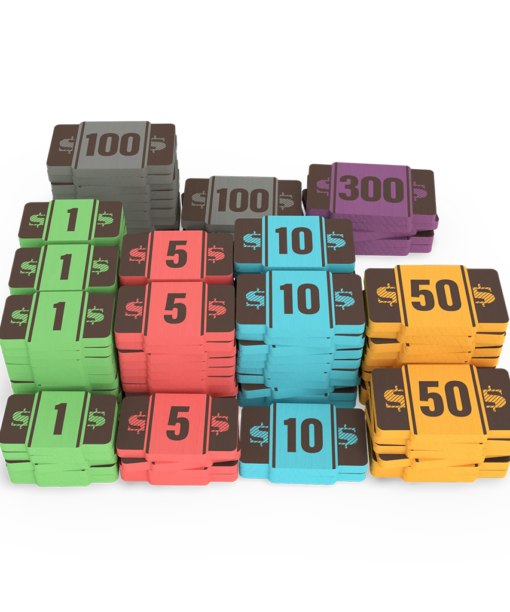 Speakeasy: Wooden Money Tokens (Kickstarter Add-On)