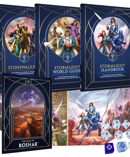 The Cosmere RPG (Kickstarter - Stormlight Hardcover Books+ Add-Ons)