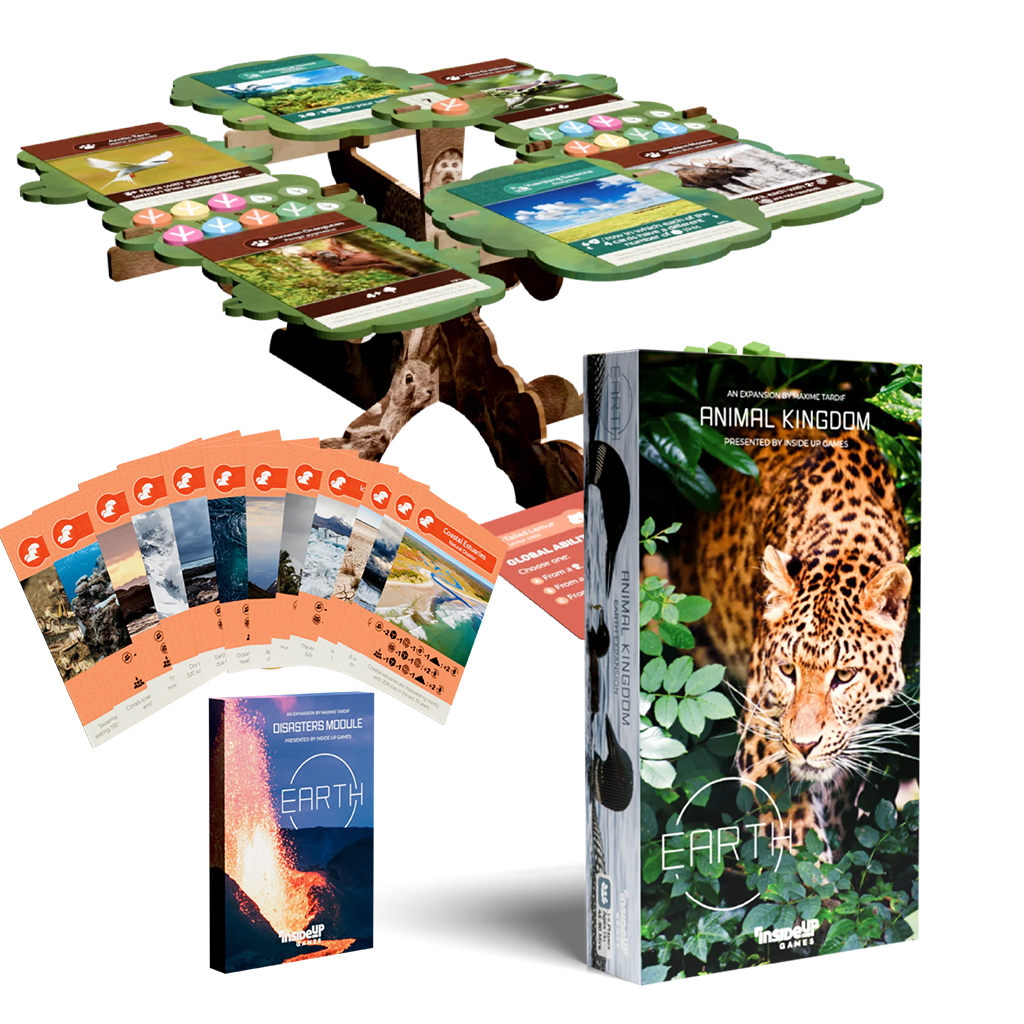 Earth: Animal Kingdom (Kickstarter) + Fauna Tree + Disasters Pack